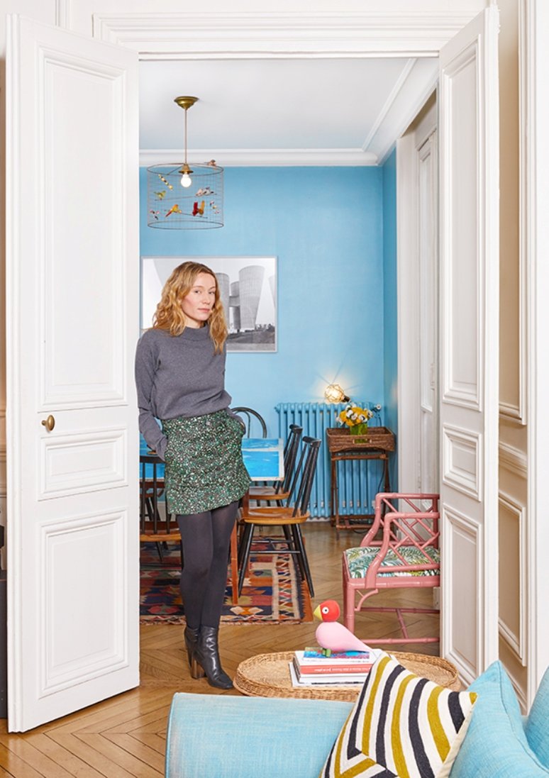 Bohemio y elegante apartamento en París