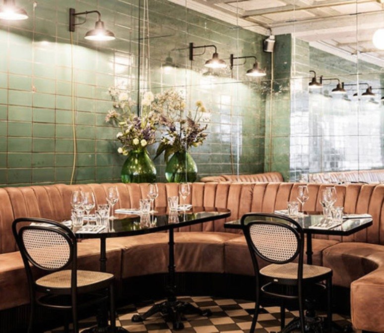 Un restaurante muy cool