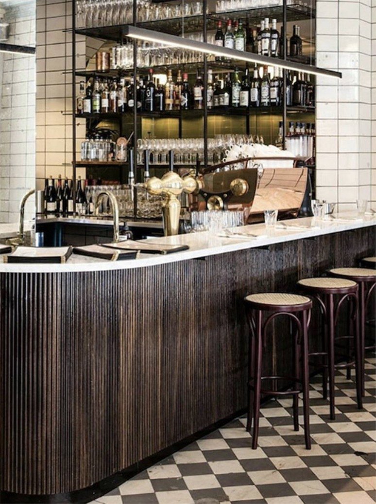 Un restaurante muy cool