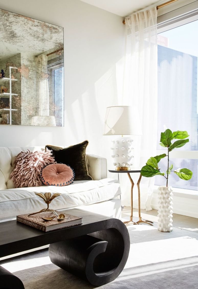 Un apartamento pequeño y femenino