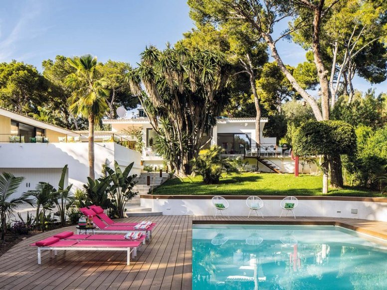Una casa en Mallorca a todo color
