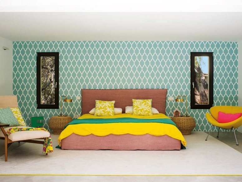 Una casa en Mallorca a todo color