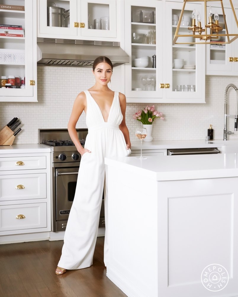 El brillante apartamento estilo Hollywood de Olivia Culpo