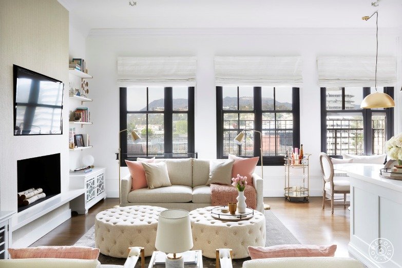 El brillante apartamento estilo Hollywood de Olivia Culpo