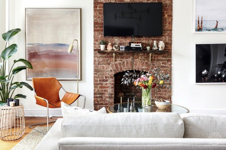 Una casa relajada con un toque bohemio