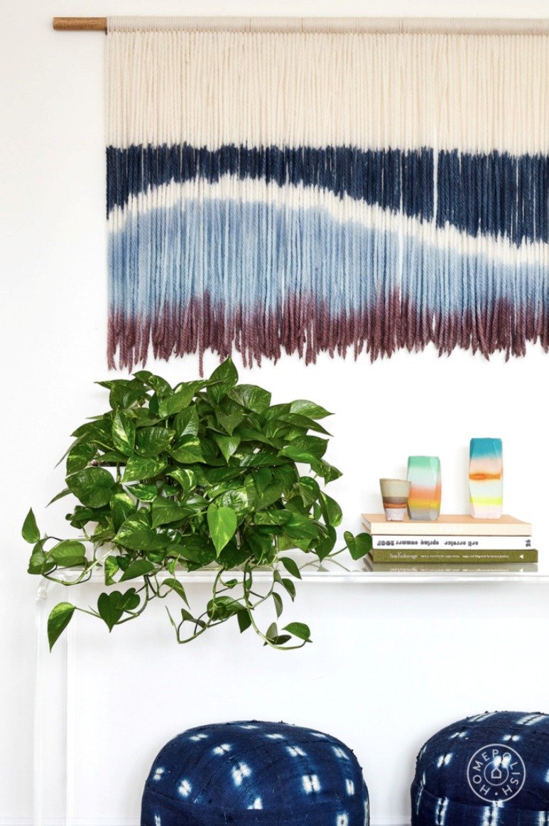 Una casa relajada con un toque bohemio