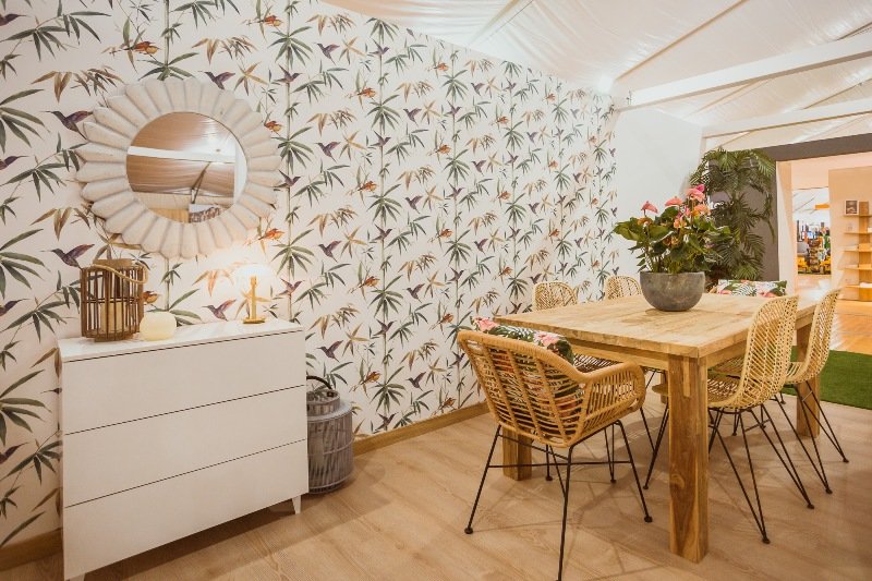 Cómo decorar con estilo tropical y en tan sólo un día