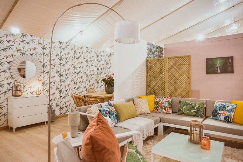 Cómo decorar con estilo tropical y en tan sólo un día