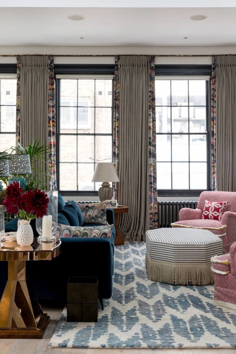 Una casa ecléctica y a la moda