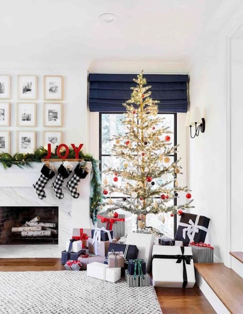 Las 12 mejores ideas para decorar tu chimenea por Navidad