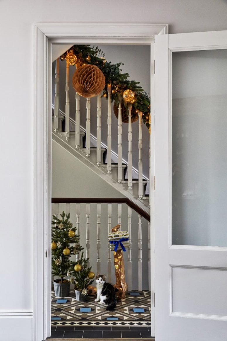 Esta casa ya está lista para Navidad