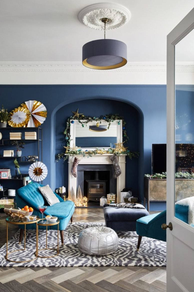 Esta casa ya está lista para Navidad