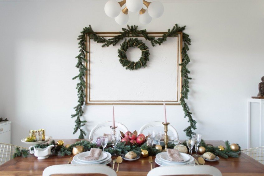 Decorar la mesa para Nochevieja con estilo Chic