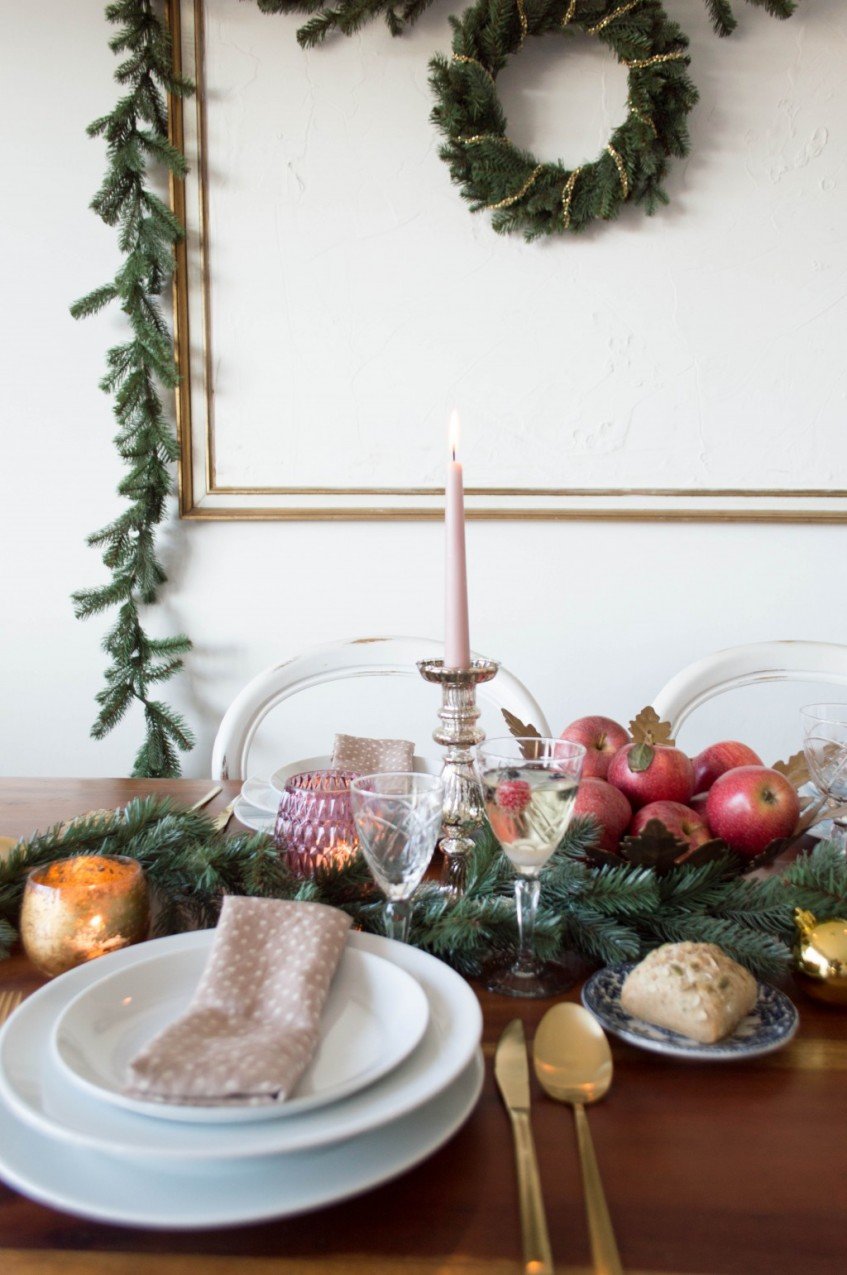 Decorar la mesa para Nochevieja con estilo Chic