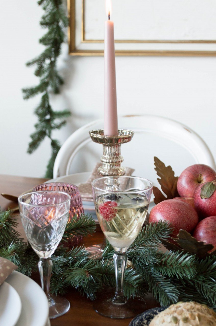 Decorar la mesa para Nochevieja con estilo Chic