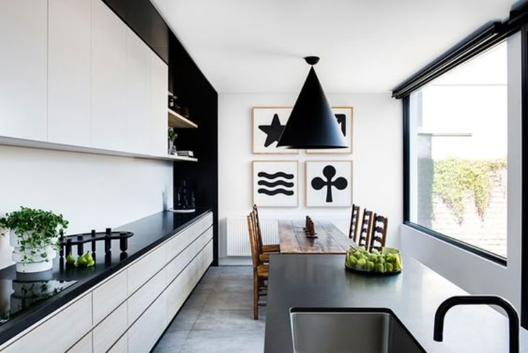 Una casa renovada con un look simple