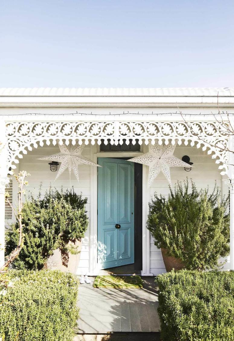 Una casa de campo moderna