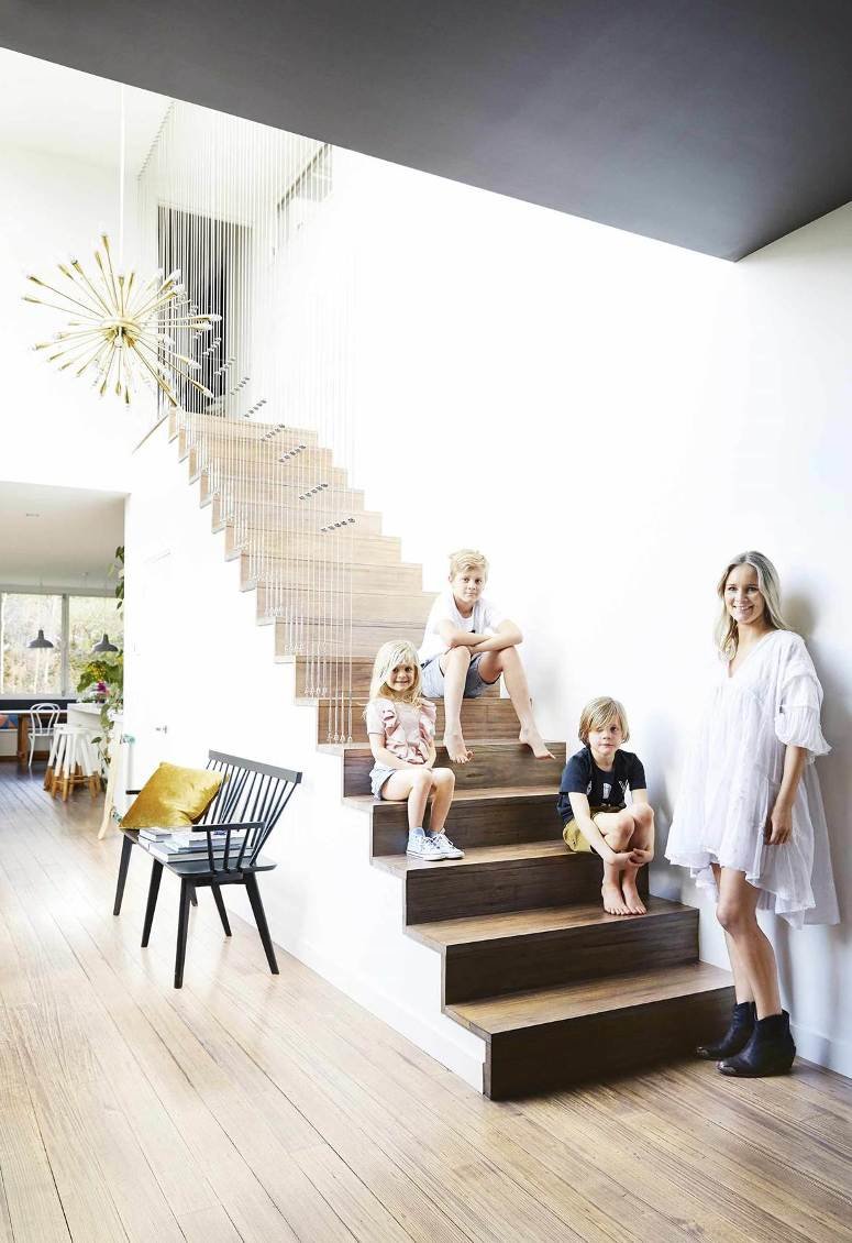 Una casa de campo moderna