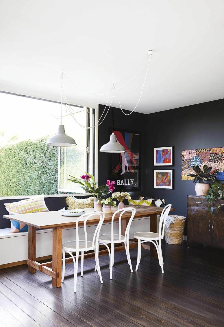 Una casa de campo moderna