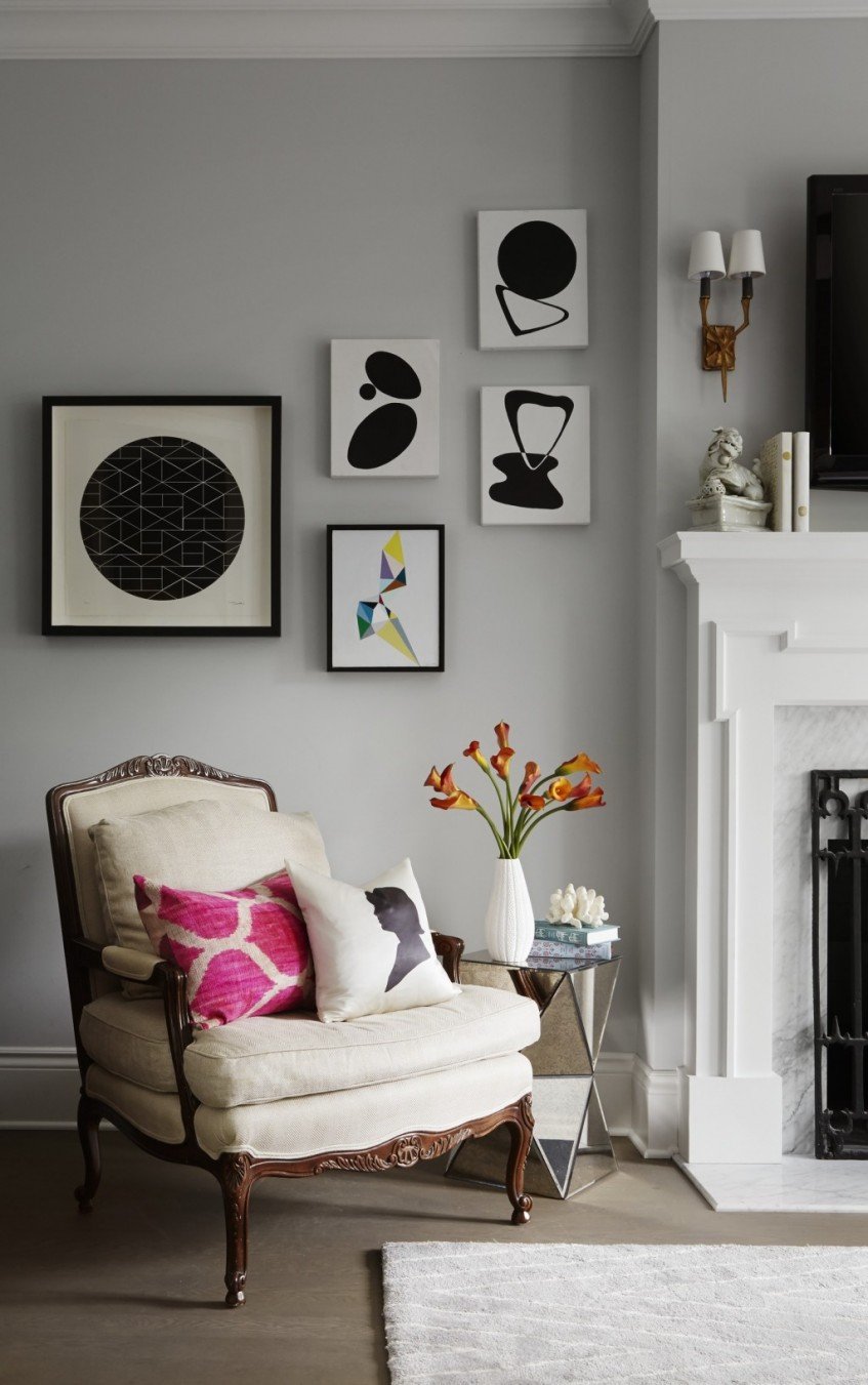 Vibrante y colorida casa en Chicago