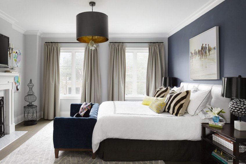 Vibrante y colorida casa en Chicago