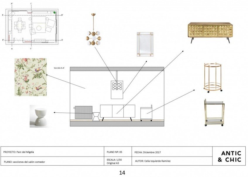 Proyecto Parc del Migdia: el comedor