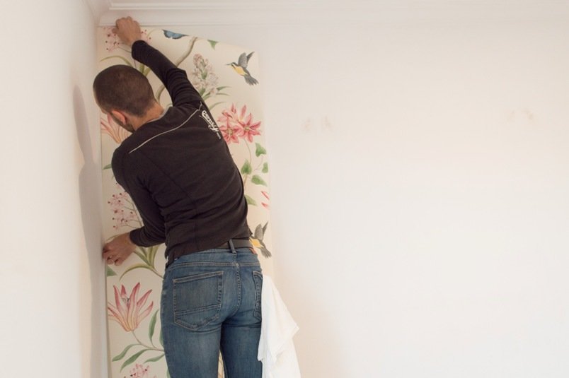 Cómo diseñar un dormitorio a partir de un papel pintado