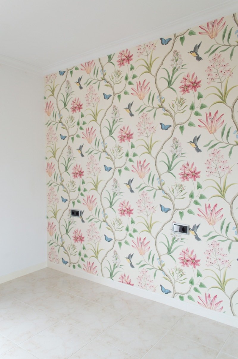 Cómo diseñar un dormitorio a partir de un papel pintado