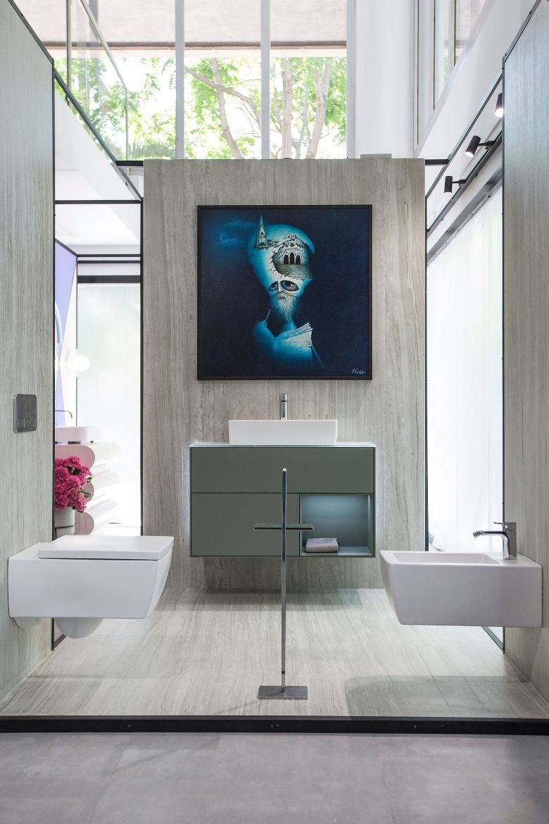 En la inauguración del nuevo showroom de Villeroy & Boch