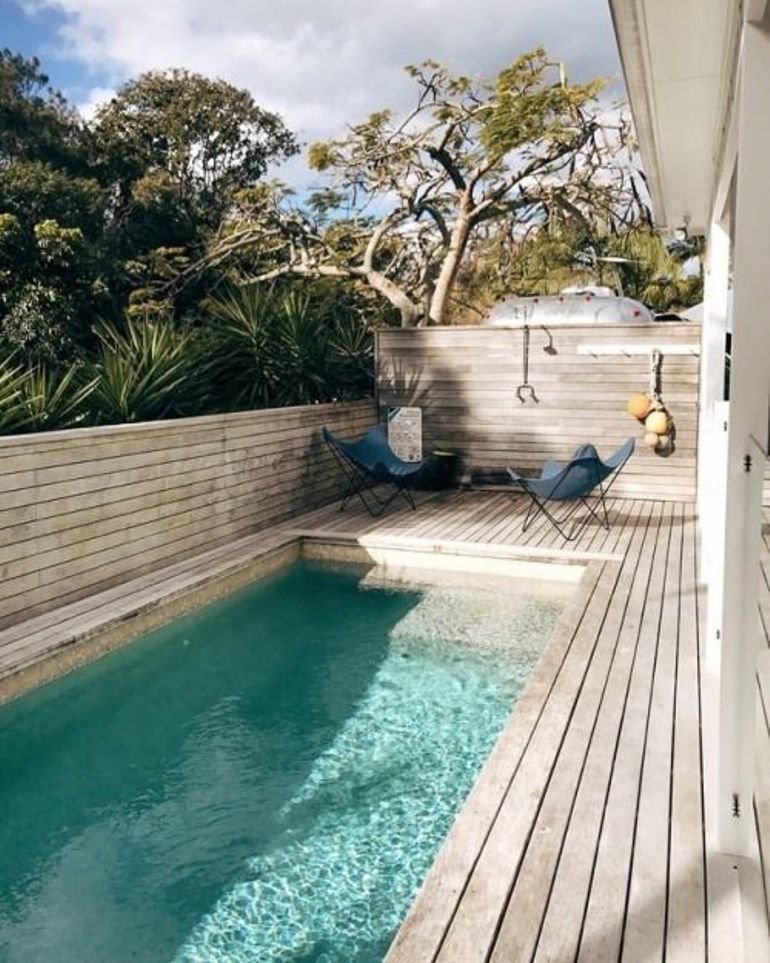 25 ideas para tener una piscina en patios y jardines pequeños | Get the Look