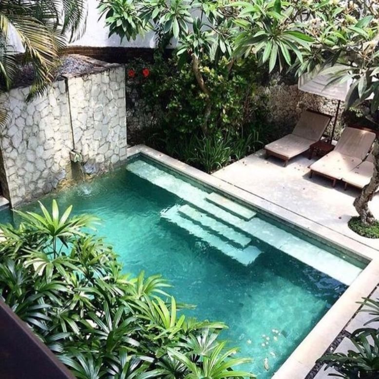 25 ideas para tener una piscina en patios y jardines pequeños | Get the