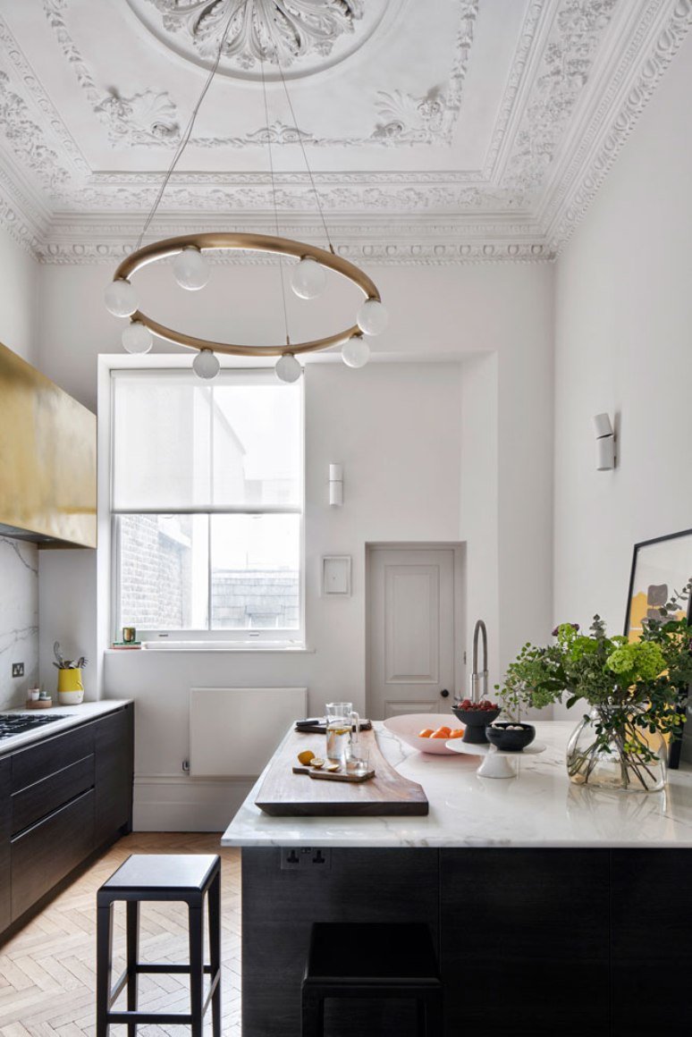 Glamour urbano en una casa en Londres