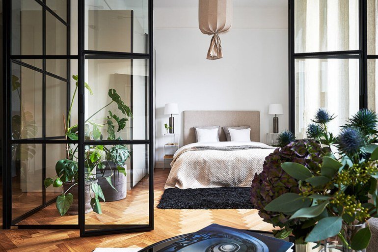 Un mini-piso con mucho estilo en Estocolmo