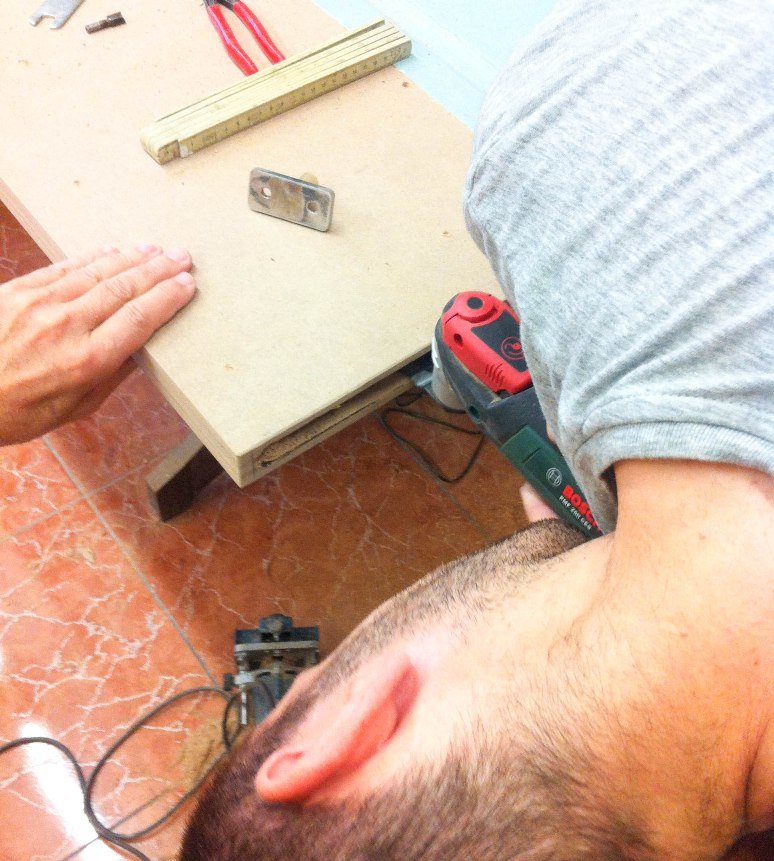 Cómo rehabilitamos el baño del local de Antic&Chic