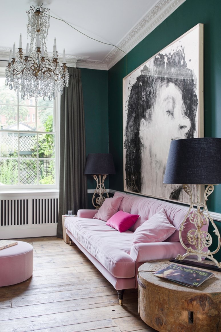 Una casa clásica que el color trae de vuelta al presente