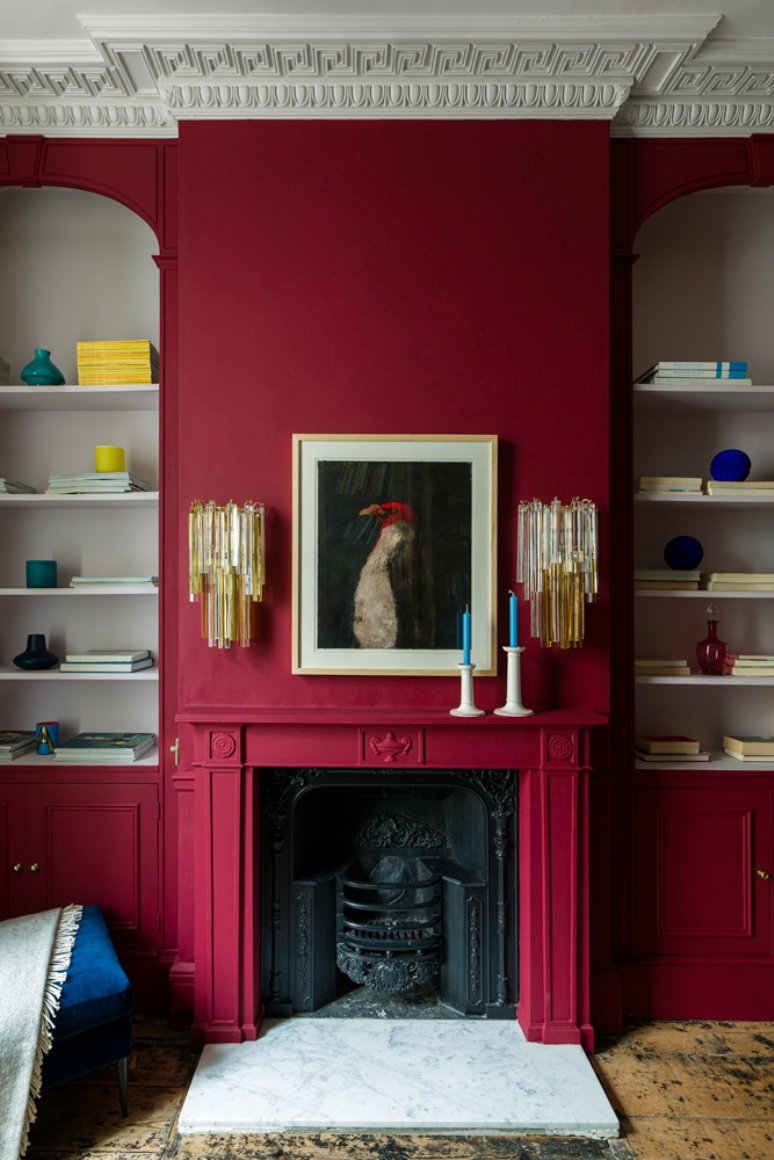 Una casa clásica que el color trae de vuelta al presente