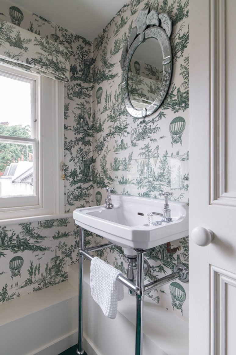 Una casa clásica que el color trae de vuelta al presente