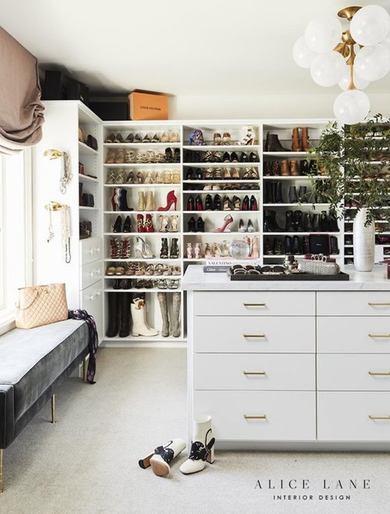 Un vestidor de ensueño