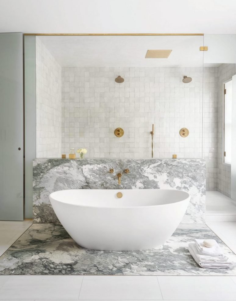 Inspiración 2020 para los azulejos del baño
