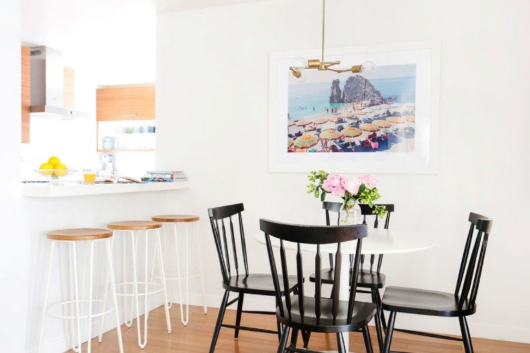 Una casa pequeña, fresca y elegante