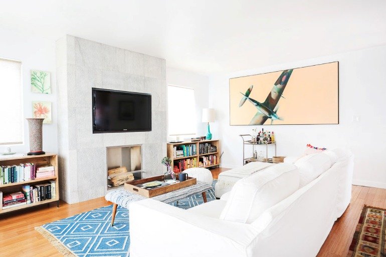 Una casa pequeña, fresca y elegante