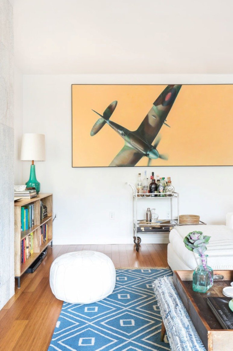 Una casa pequeña, fresca y elegante