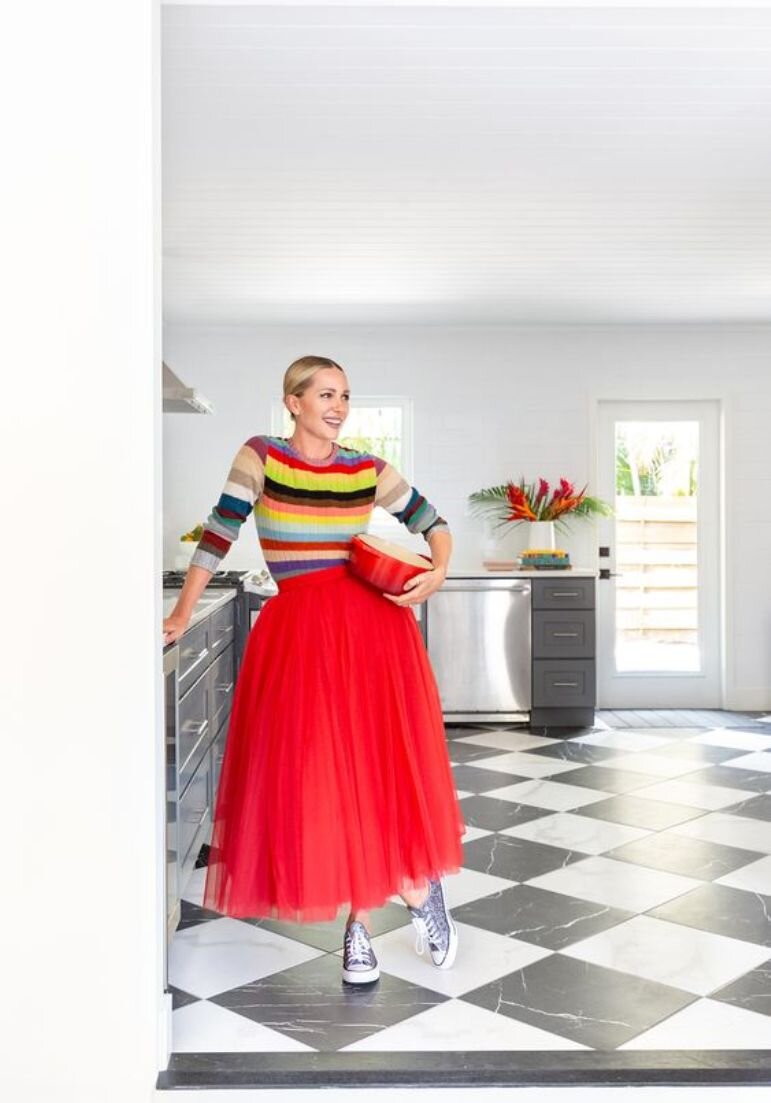 Una reforma colorida, Chic y llena de vida