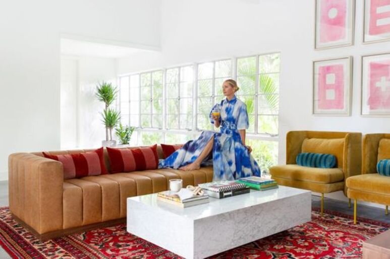 Una reforma colorida, Chic y llena de vida