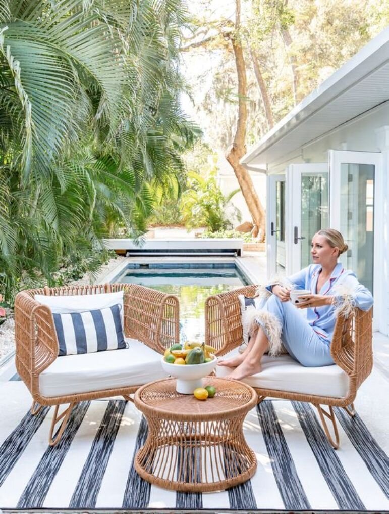 Una reforma colorida, Chic y llena de vida