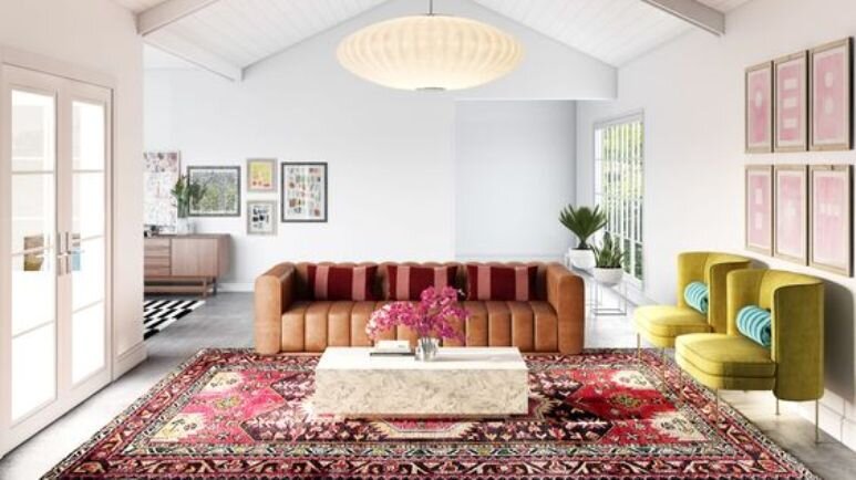 Una reforma colorida, Chic y llena de vida