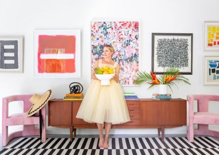 Una reforma colorida, Chic y llena de vida