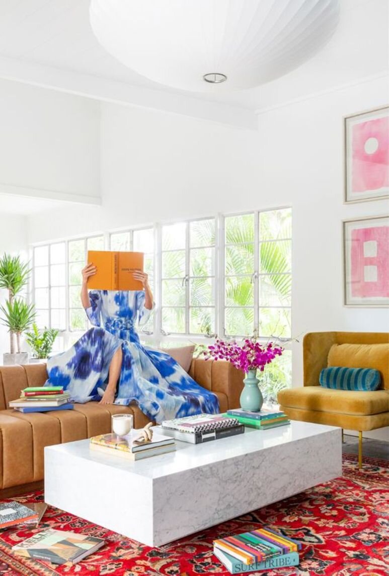 Una reforma colorida, Chic y llena de vida