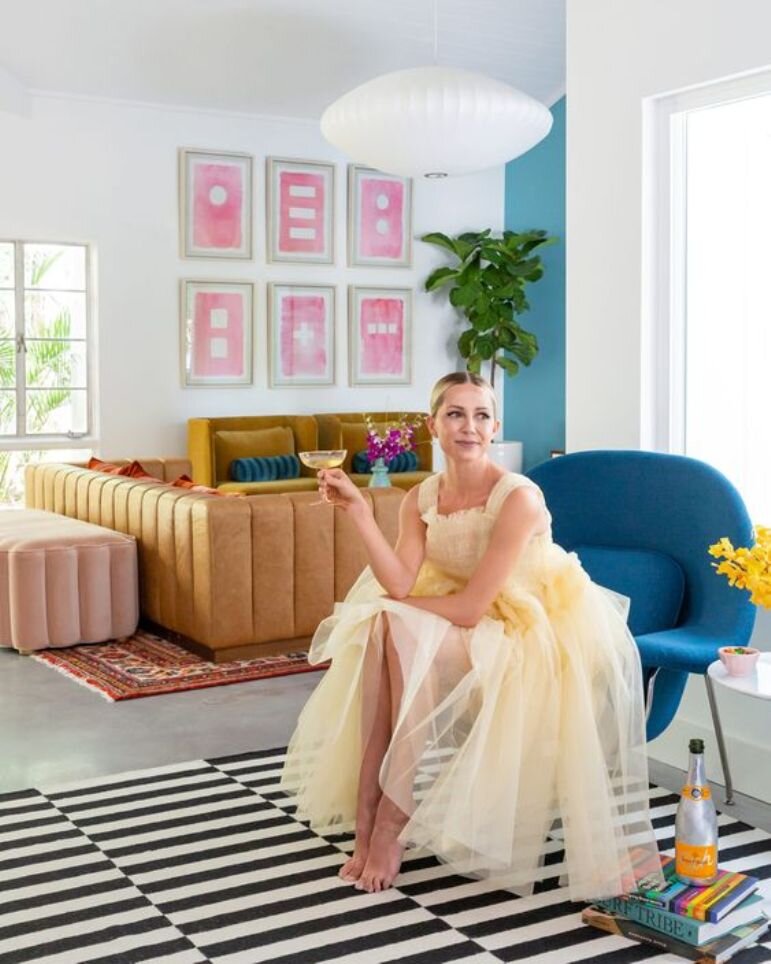 Una reforma colorida, Chic y llena de vida