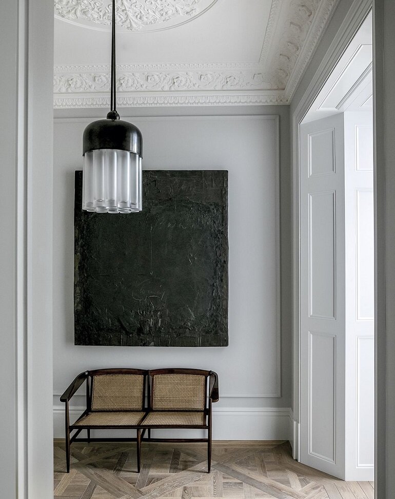 Clásico y moderno para una decoración atemporal